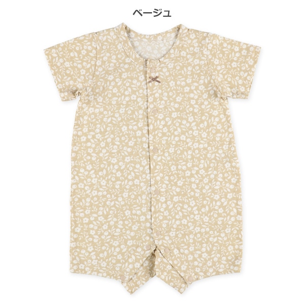 天竺カラー唐草半袖プレオール