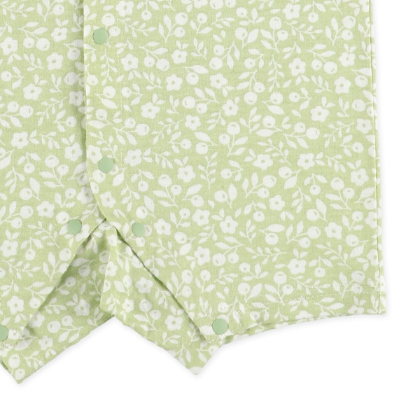 天竺カラー唐草半袖プレオール