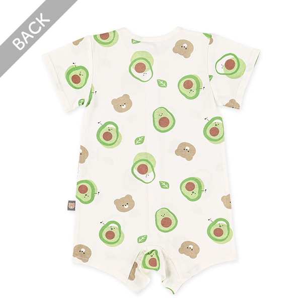 天竺アボカドベア半袖プレオール