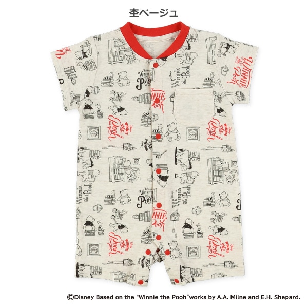 天竺半袖プレオール（クラシック・くまのプーさん）