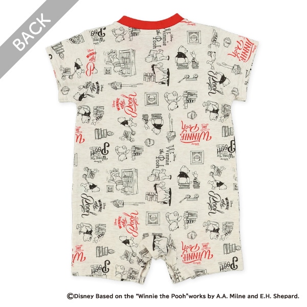 天竺半袖プレオール（クラシック・くまのプーさん）