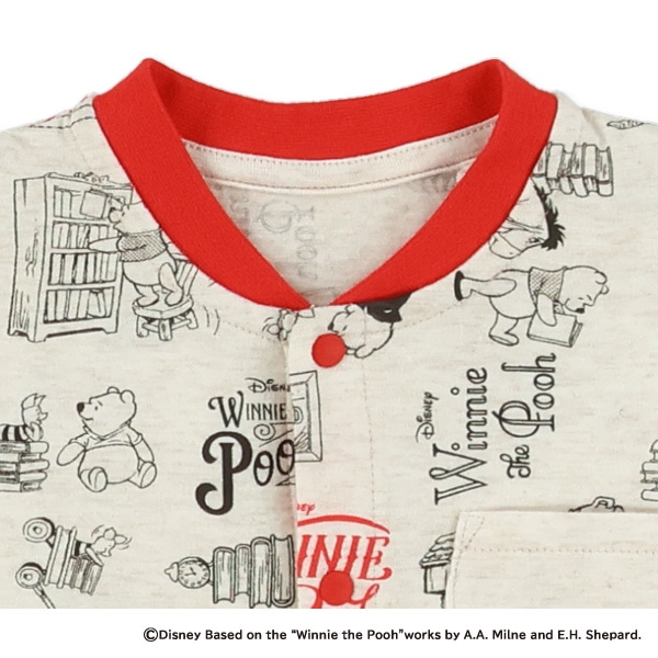 天竺半袖プレオール（クラシック・くまのプーさん）