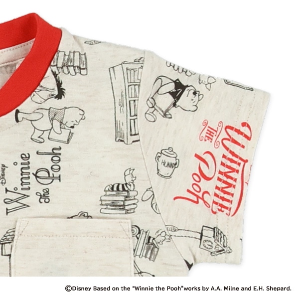 天竺半袖プレオール（クラシック・くまのプーさん）