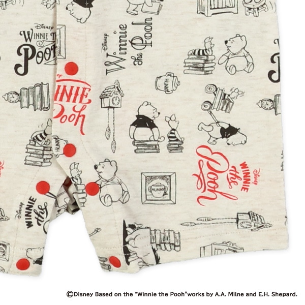 天竺半袖プレオール（クラシック・くまのプーさん）