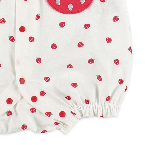 天竺いちごポケット半袖プレオール