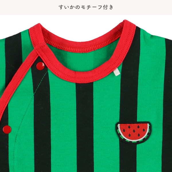 天竺丸ごとスイカ半袖プレオール