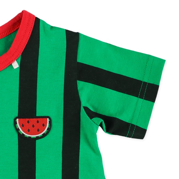 天竺丸ごとスイカ半袖プレオール