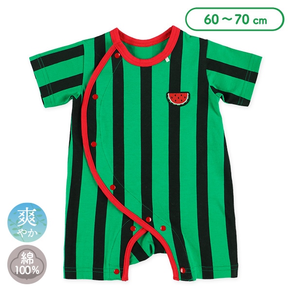 天竺丸ごとスイカ半袖プレオール