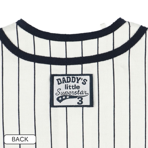 天竺ベースボールユニフォーム風半袖プレオール