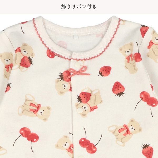 スムースチェリーベア長袖プレオール