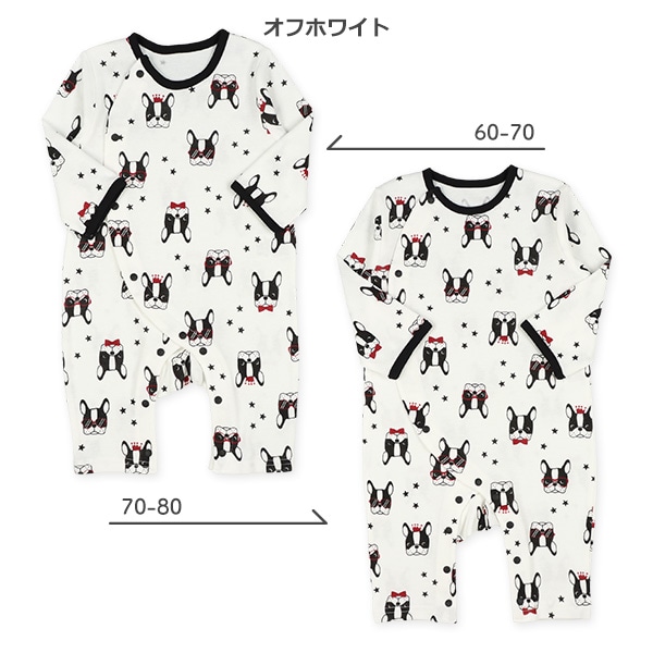 スムースフレンチブルドッグ長袖プレオール