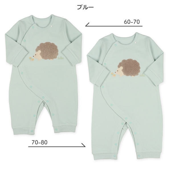 裏起毛サガラモチーフ長袖プレオール
