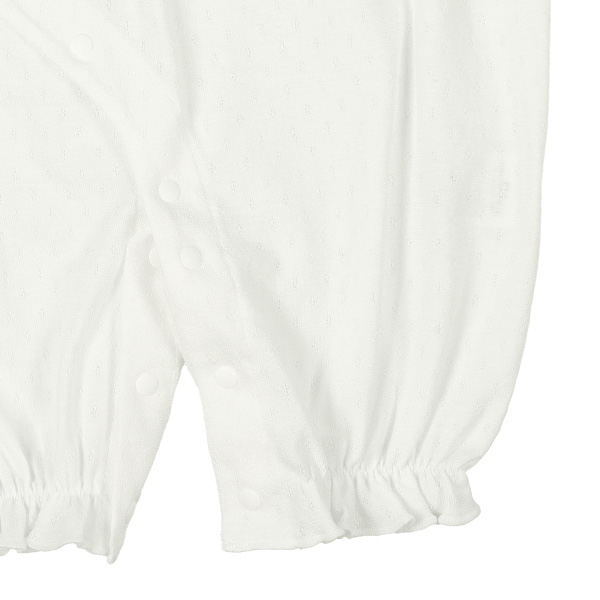 天竺メッシュフード付き刺繍セレモニードレス