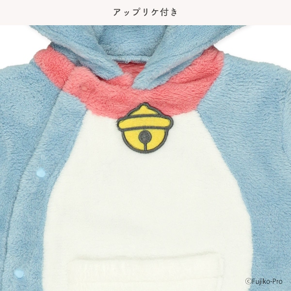 フリース防寒コンビドレス（アイムドラえもん）