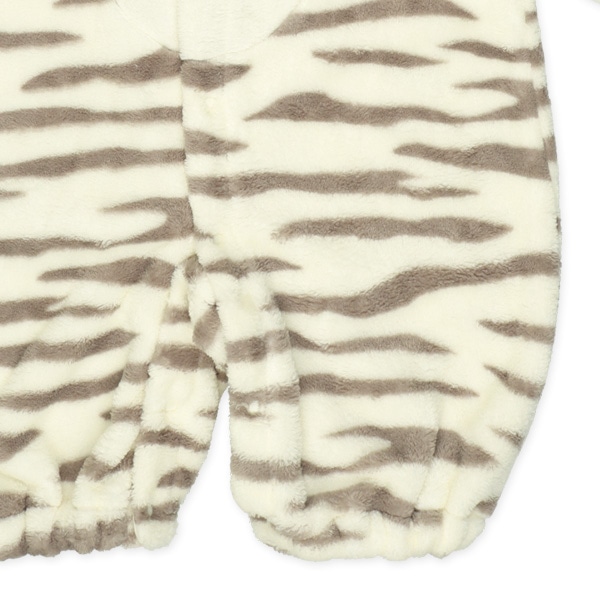 マイクロファイバーしまうま防寒コンビドレス