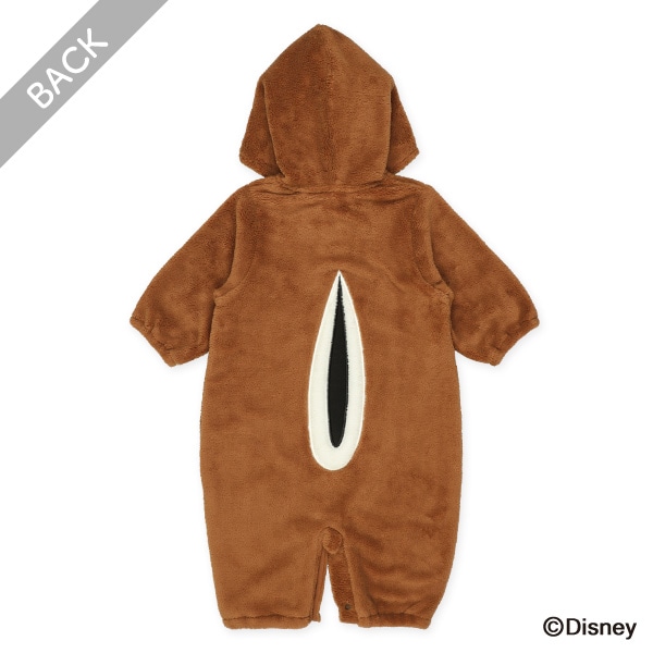 フリース防寒コンビドレス（チップとデール）