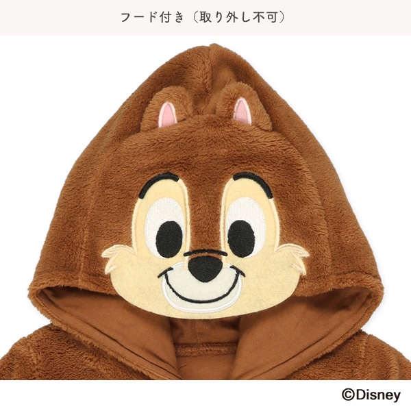 フリース防寒コンビドレス（チップとデール）