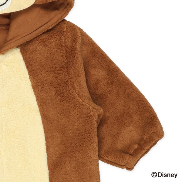 フリース防寒コンビドレス（チップとデール）