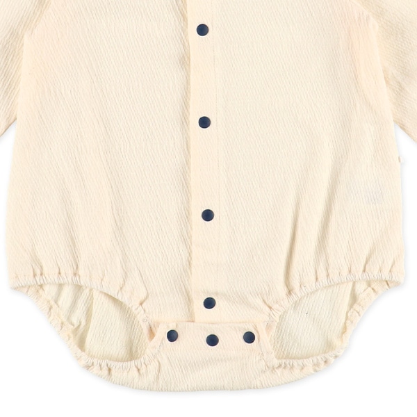 天竺ブルマ付き長袖ロンパース