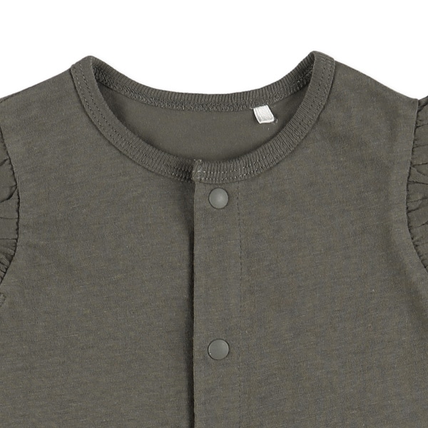 天竺チュールブルマ付き半袖ロンパース