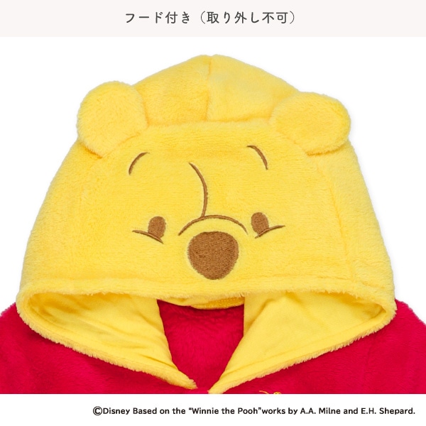 フリース防寒長袖プレオール（くまのプーさん）