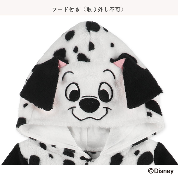 フリース防寒プレオール（101匹わんちゃん）