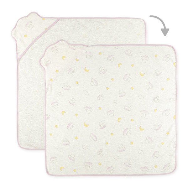 タオルアフガン・おくるみ（夜空）