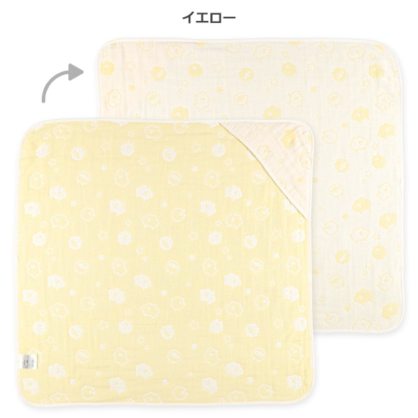 ジャガード6重ガーゼおくるみ（アニマル）