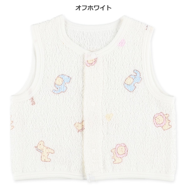 タオル新生児ベスト（アニマル）