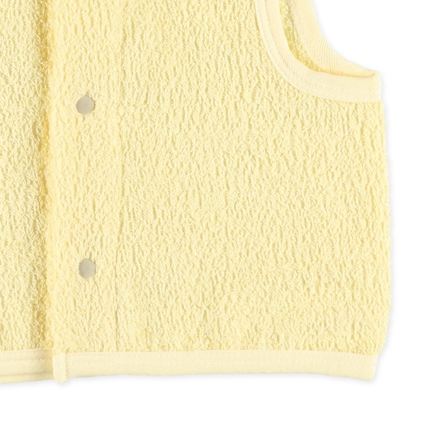 タオル新生児ベスト（シンプル無地）