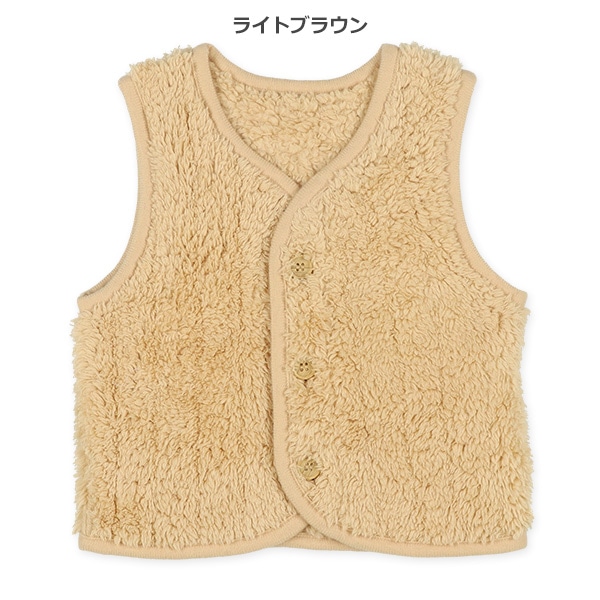 フリースベーシック新生児ベスト