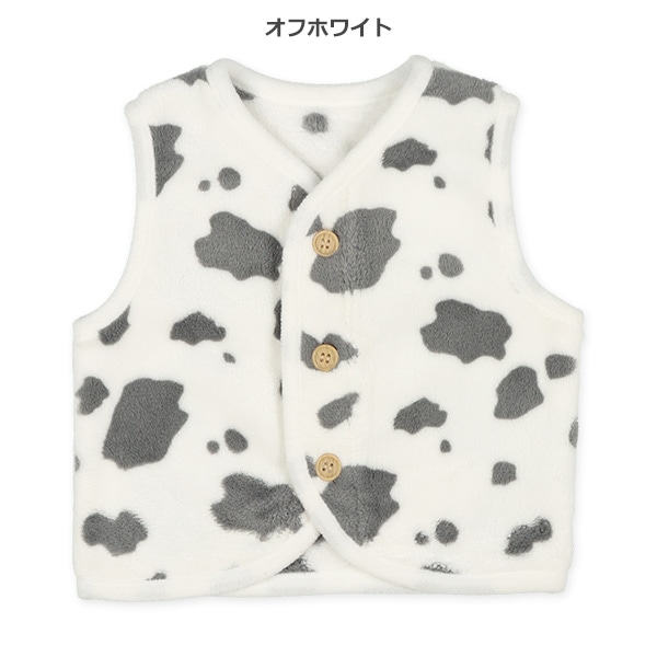 フリースホルスタイン新生児ベスト