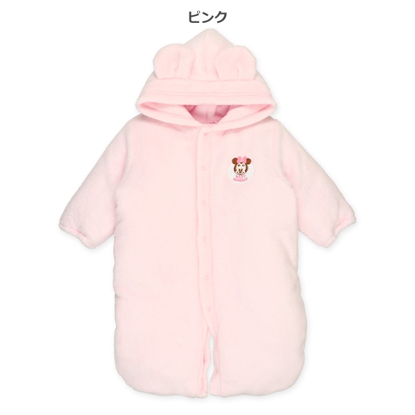 フリース防寒おくるみ（ミッキーマウス・ミニーマウス）