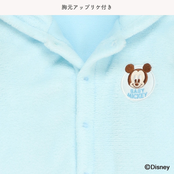 フリース防寒おくるみ（ミッキーマウス・ミニーマウス）
