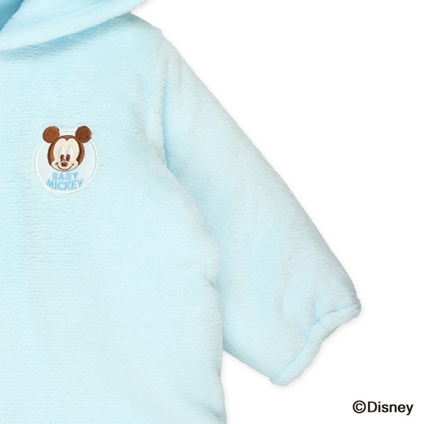 フリース防寒おくるみ（ミッキーマウス・ミニーマウス）