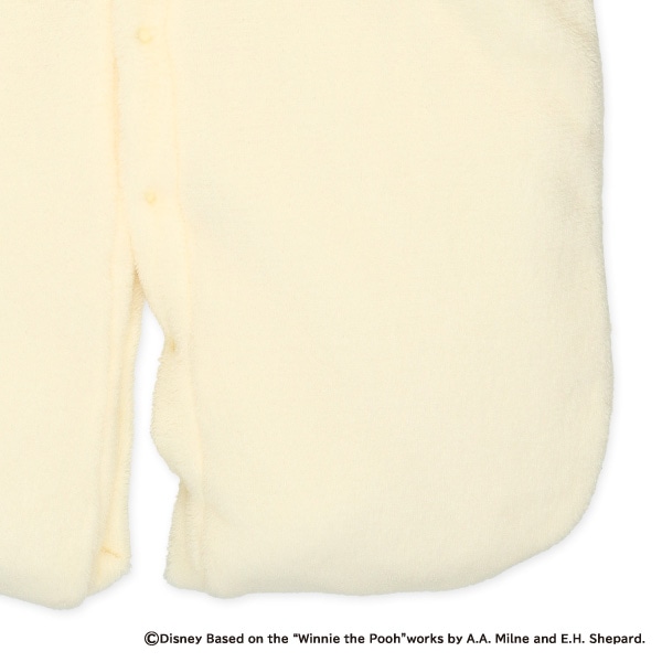 フリース防寒おくるみ（くまのプーさん）