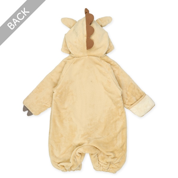 フランネルうま長袖コンビオール