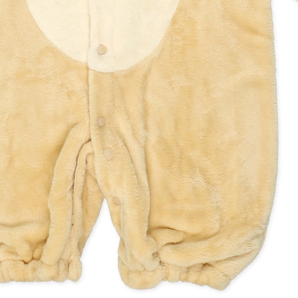 フランネルうま長袖コンビオール