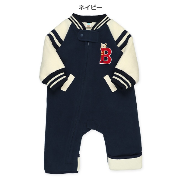 フリーススタジャン風バギーオール