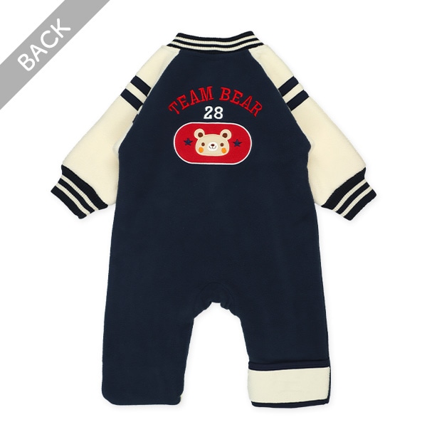 フリーススタジャン風バギーオール