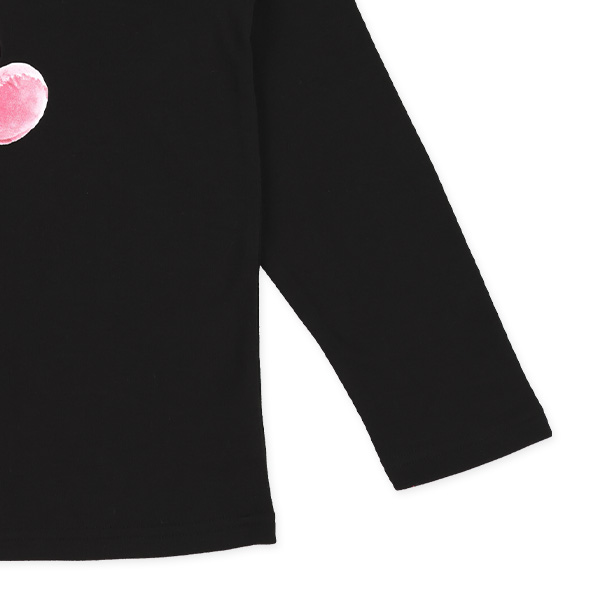 長袖パジャマ（くまぬいぐるみフロントプリント）