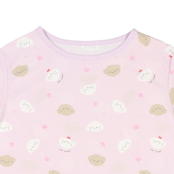 半袖パジャマ（モフモフいぬ）