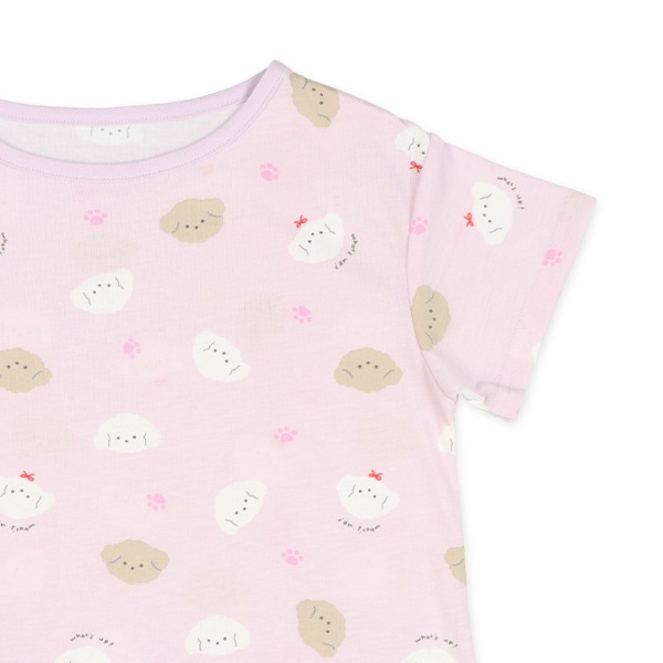 半袖パジャマ（モフモフいぬ）