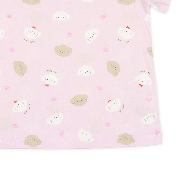 半袖パジャマ（モフモフいぬ）