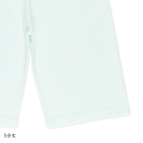 ラグラン半袖パジャマ（ジャガード風）