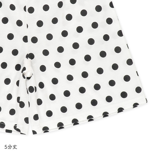 半袖パジャマ（ハート・ドット）