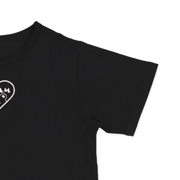 接触冷感半袖パジャマ（くまハート）