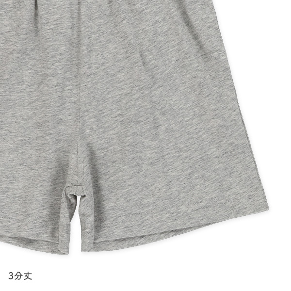 接触冷感半袖パジャマ（くまハート）