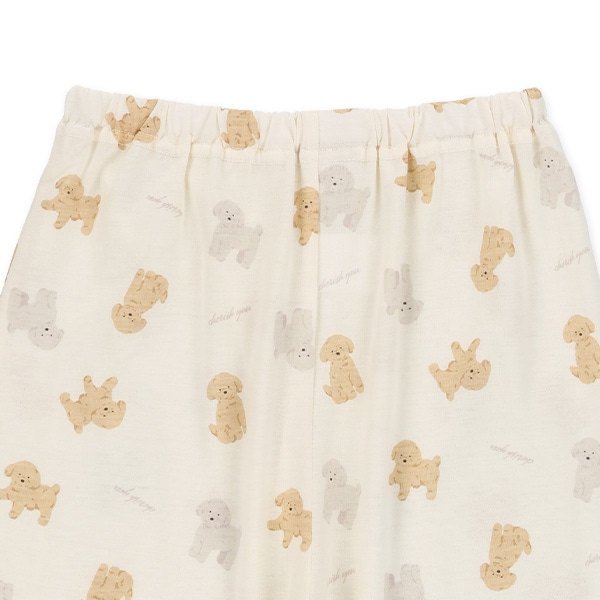 半袖パジャマ（トイプードル総柄）