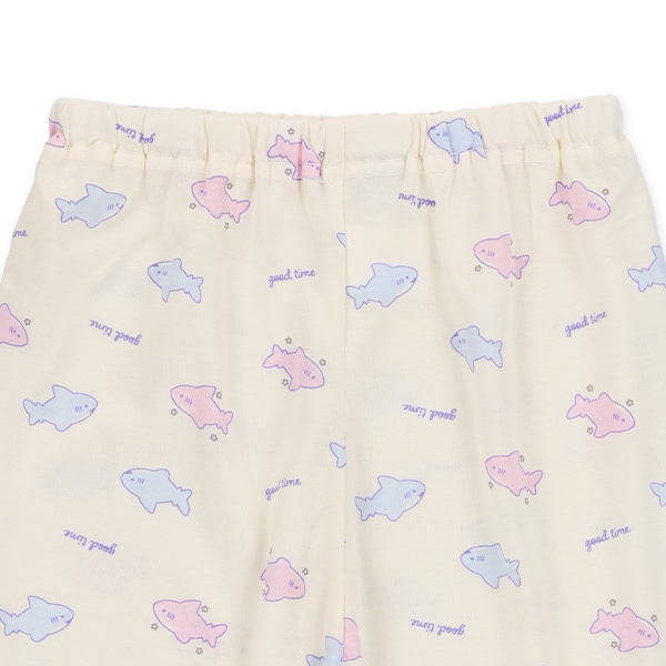 半袖パジャマ（コザメ総柄）